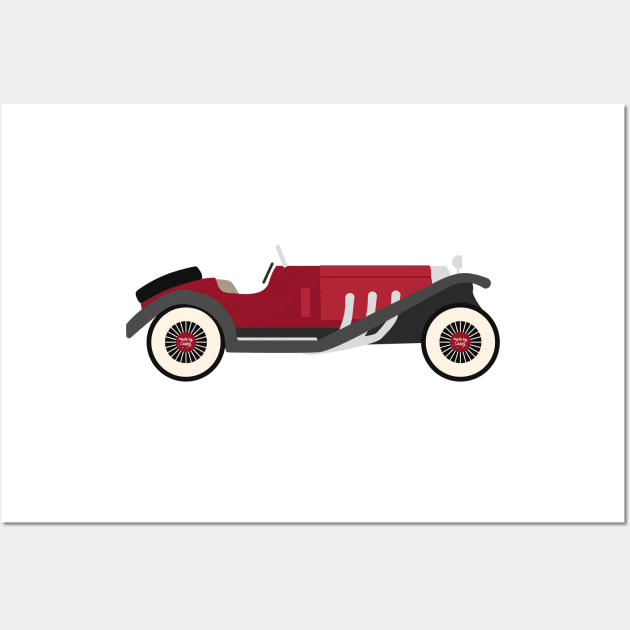 Roadster Wall Art by Made by Casey